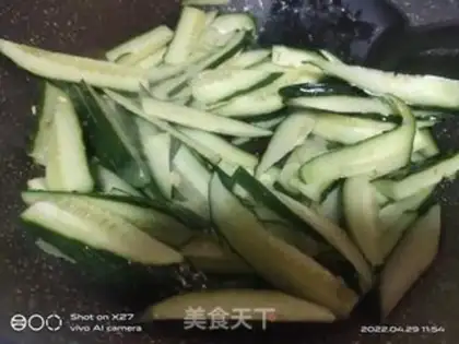 Make Egg cucumber step 2