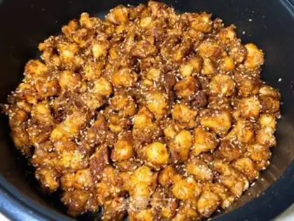Make Spicy palms step 3