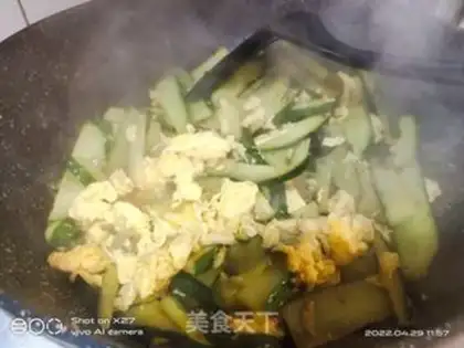 Make Egg cucumber step 4