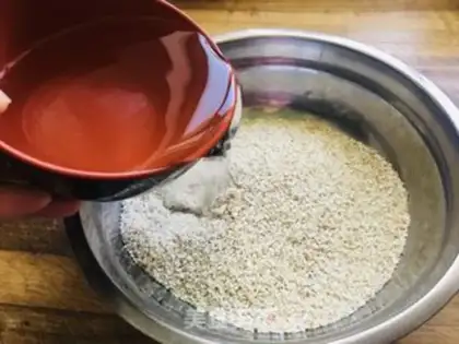 Make Wheat powder step 1