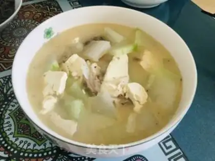 Make Tofu for a melon head step 7