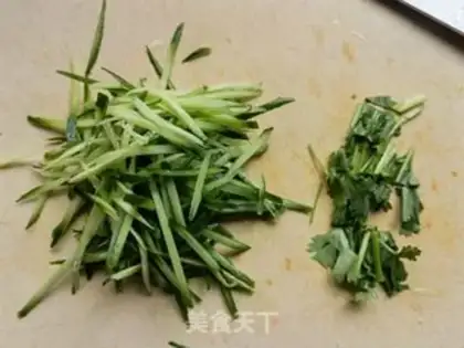 Make Red noodles step 1