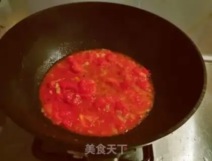 Make Tomato pepper fried tofu step 4