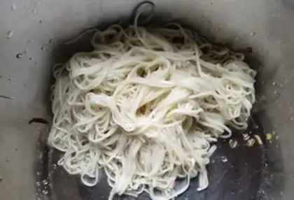 Make Red noodles step 4