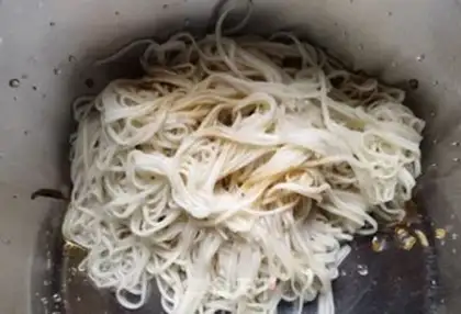 Make Red noodles step 5