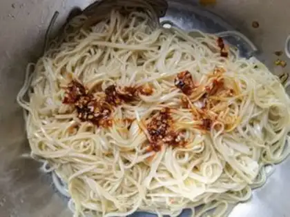Make Red noodles step 6