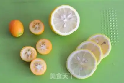 Make Orange lemon juice step 1