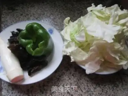 Make Blackwood, cabbage step 0