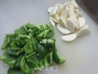 Make Potato pepper clams are white step 2
