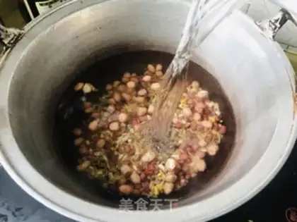 Make Five grains of porridge step 3