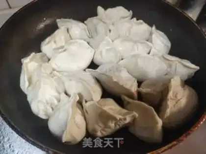 Make Simple fried dumplings step 2