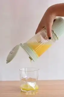 Make Orange lemon juice step 7