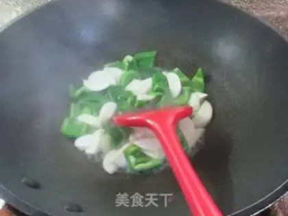Make Potato pepper clams are white step 5