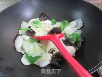 Make Blackwood, cabbage step 4