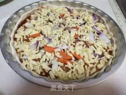 Make Chicken pizza in Orleans step 7