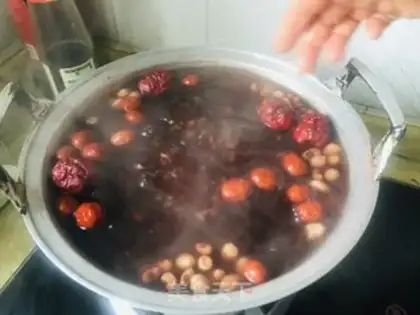 Make Five grains of porridge step 8