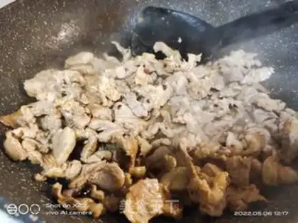 Make Red burning tofu step 2