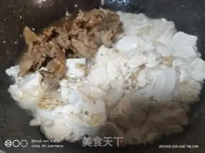Make Red burning tofu step 3