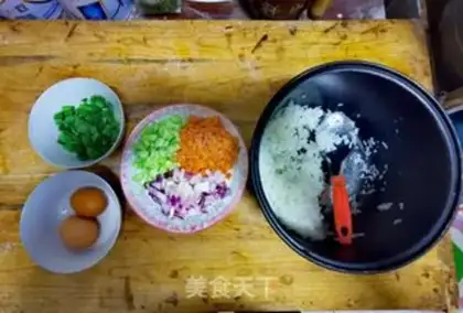 Make Soy sauce, fried rice step 0