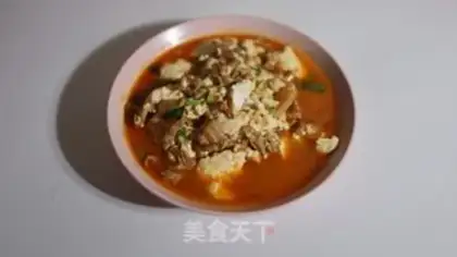 Make Red burning tofu step 7
