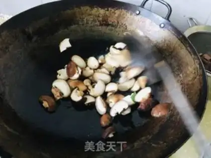 Make Mushroom oil step 3