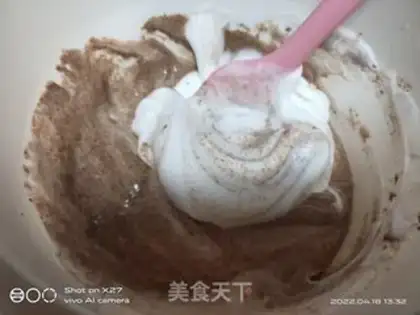 Make Naked cocoa cake piece step 4