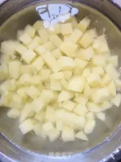 Make Beegrass potato rice step 1