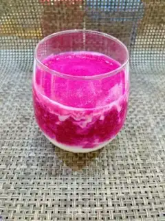 Make Yogurt fire dragon juice step 6