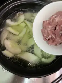 Make cucumber-dry squid soup step 7