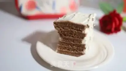Make Naked cocoa cake piece step 9