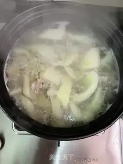 Make cucumber-dry squid soup step 8