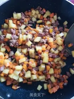 Make Beegrass potato rice step 6