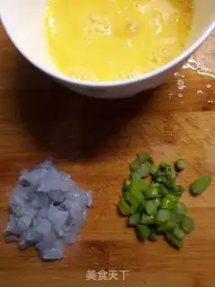 Make Shrimp eggcake step 0