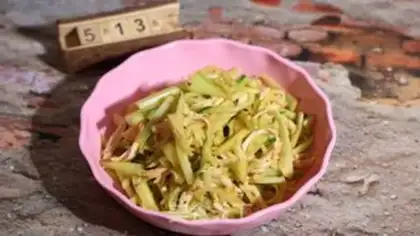 Make cucumber with chicken step 4