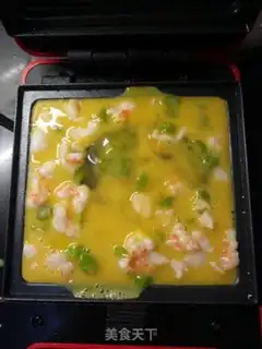 Make Shrimp eggcake step 2