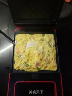 Make Shrimp eggcake step 4