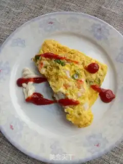 Make Shrimp eggcake step 5