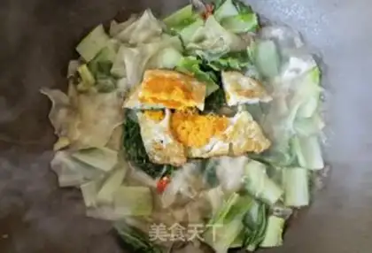 Make ♪ Little cabbage egg powder ♪ step 12