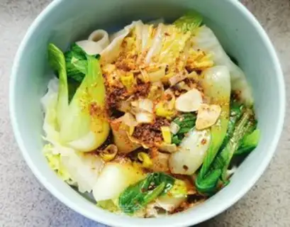 Make Oily noodles step 4