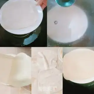 Make Spring rolls step 1