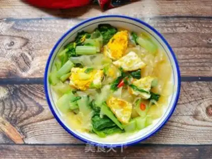 Make ♪ Little cabbage egg powder ♪ step 14