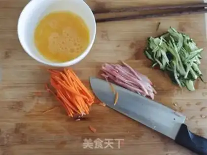 Make ♪ Japanese twirl noodle ♪ step 1