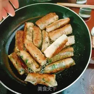 Make Spring rolls step 5