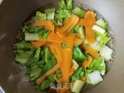 Make Carrot and cabbage step 2