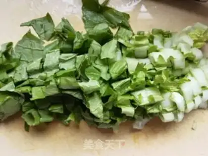 Make Creaming cabbage step 1