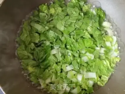 Make Creaming cabbage step 2