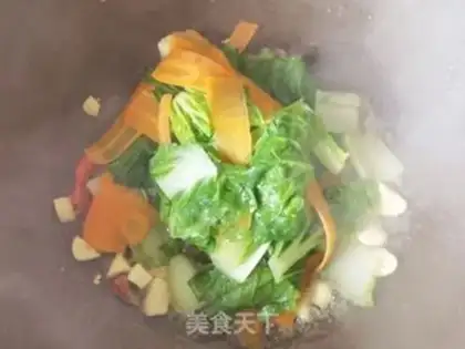 Make Carrot and cabbage step 4