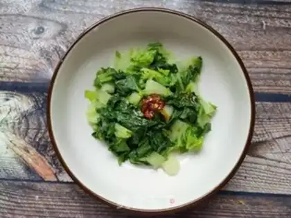 Make Creaming cabbage step 4