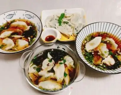 Make Egg dumplings step 9