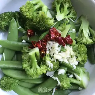 Make Bean with broccoli step 3